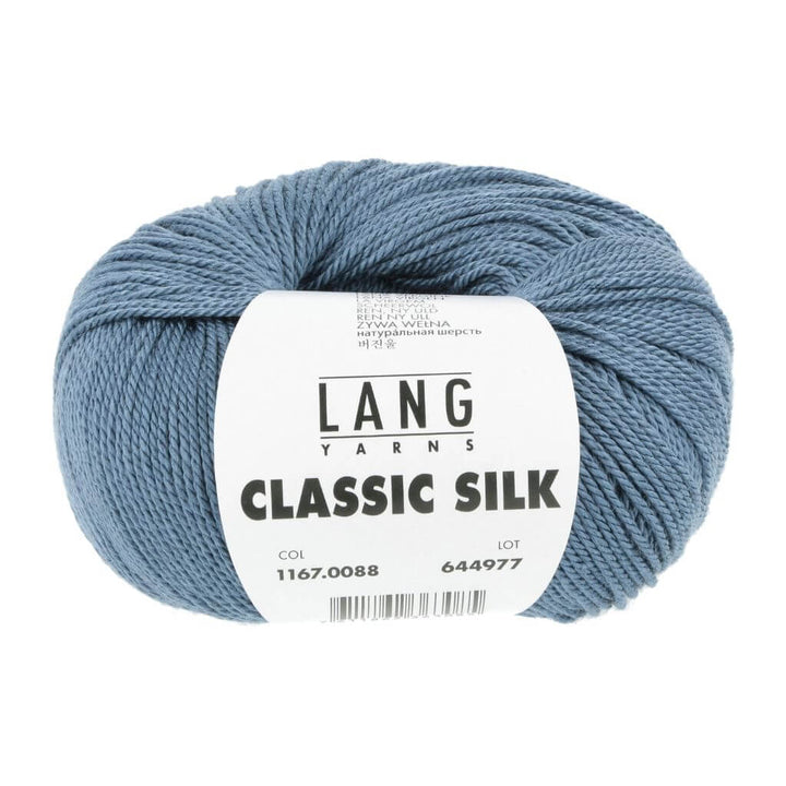 Lang Yarns 088 - Petrol Lang Yarn Classic Silk Lieblingsgarn