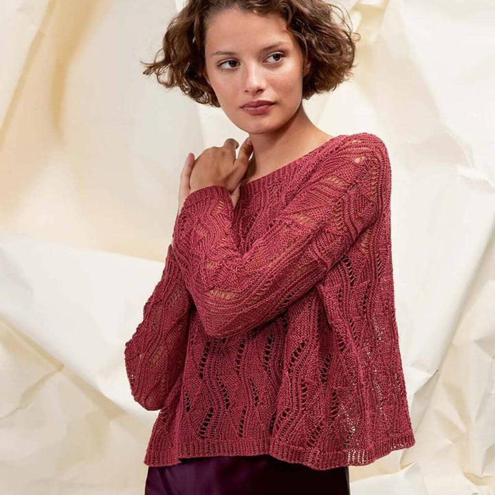 Lang Yarns Pattern Damen Pullover mit Muster Strickanleitung - Lang Yarns (PDF) Lieblingsgarn