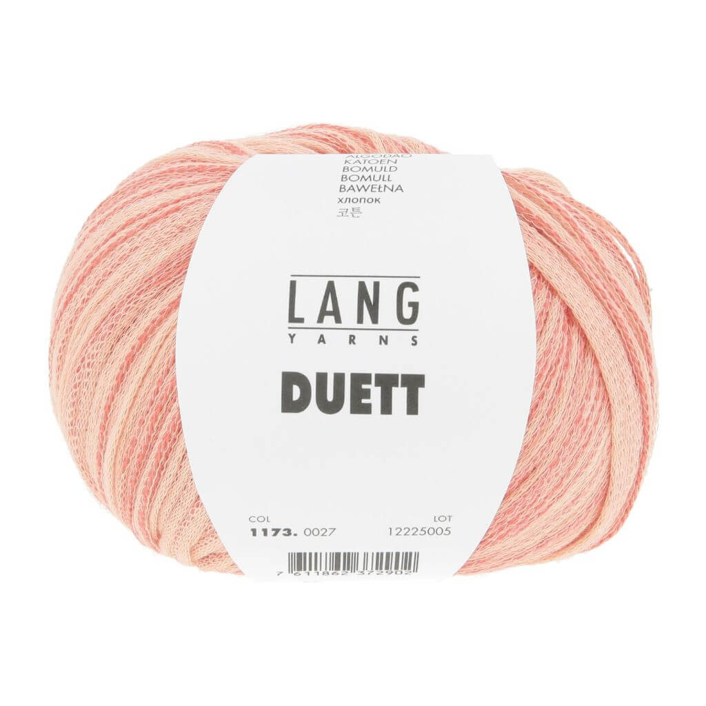 Lang Yarns 027 - Apricot/Koralle Lang Yarns Duett Lieblingsgarn