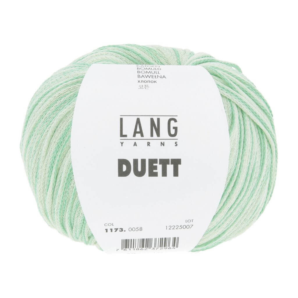 Lang Yarns 058 - Mint/Seeschaum Lang Yarns Duett 50g Lieblingsgarn