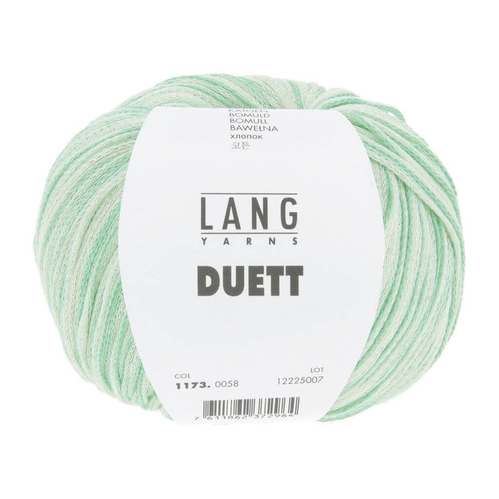 Lang Yarns 058 - Mint/Seeschaum Lang Yarns Duett 50g Lieblingsgarn