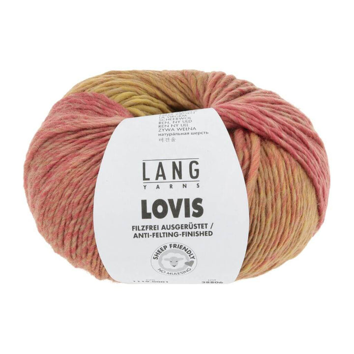 Lang Yarns 001 - Orange/Safran/Grün Lang Yarns Lovis Lieblingsgarn