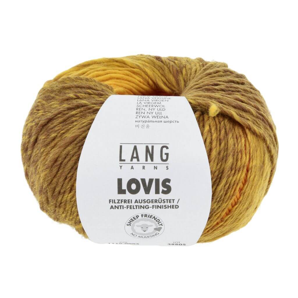 Lang Yarns 005 - Gelb/Orange/Braun Lang Yarns Lovis Lieblingsgarn