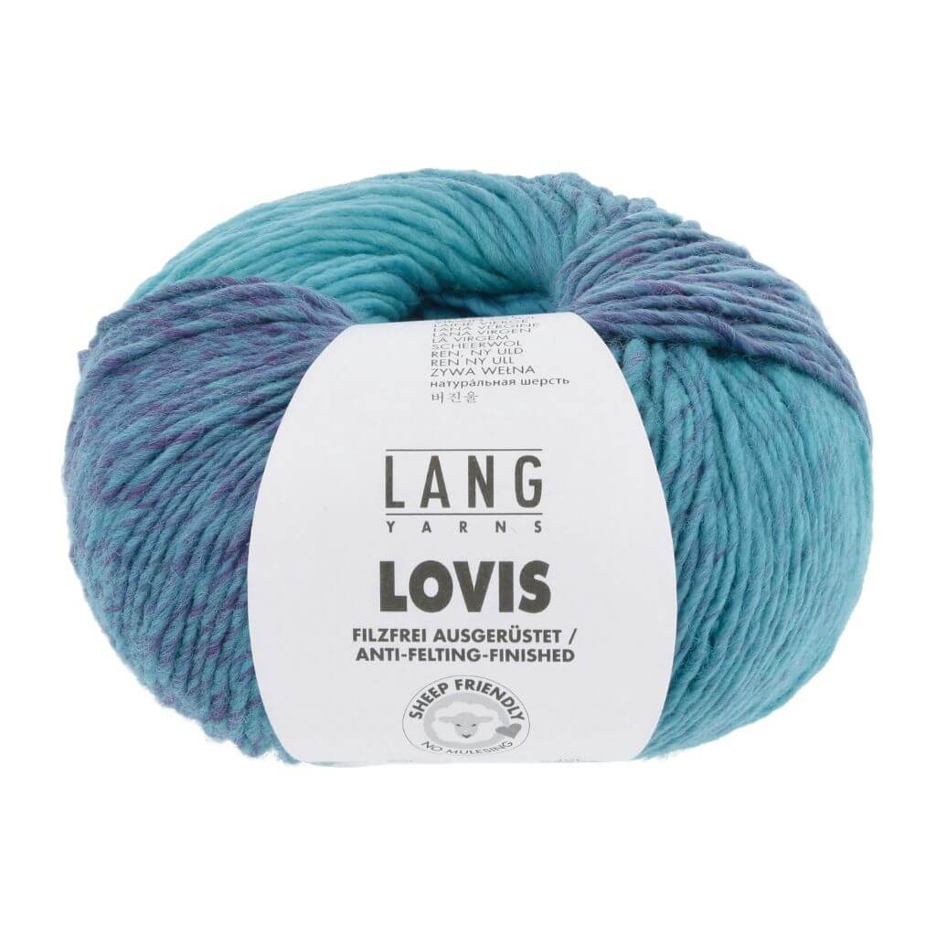 Lang Yarns 007 - Türkis/Grün/Blau Lang Yarns Lovis Lieblingsgarn