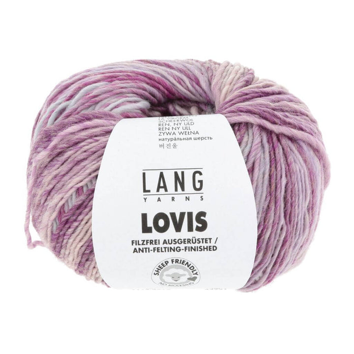 Lang Yarns 012 - rosa/efeu Lang Yarns Lovis Lieblingsgarn