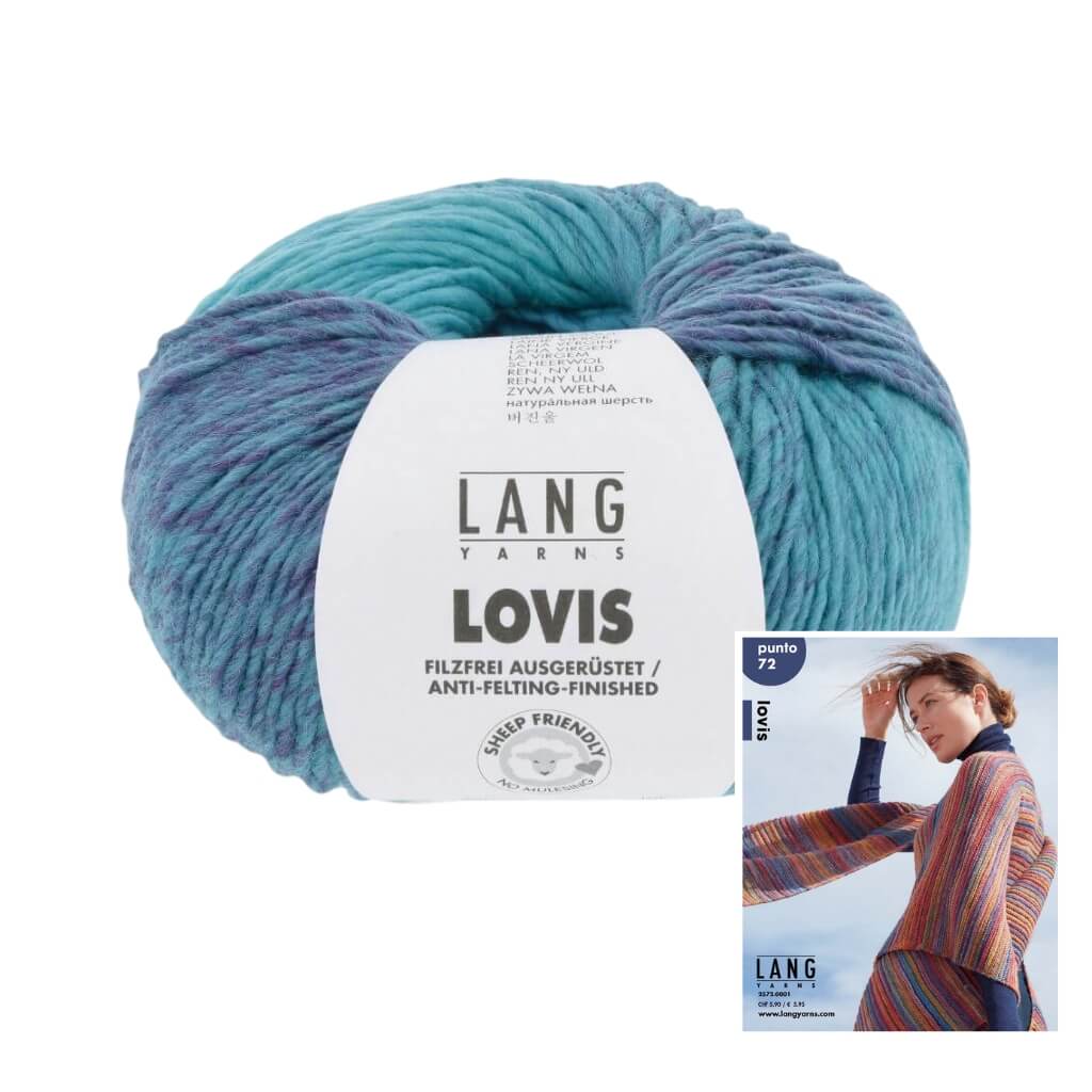 Lang Yarns Lang Yarns Lovis inkl. Anleitungsheft Lieblingsgarn