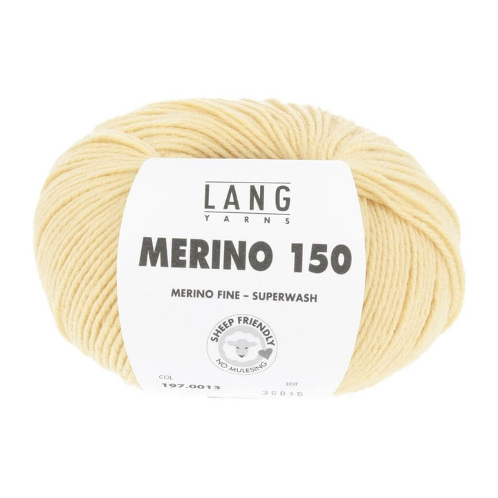 Lang Yarns Gelb Lang Yarns Merino 150 Lieblingsgarn