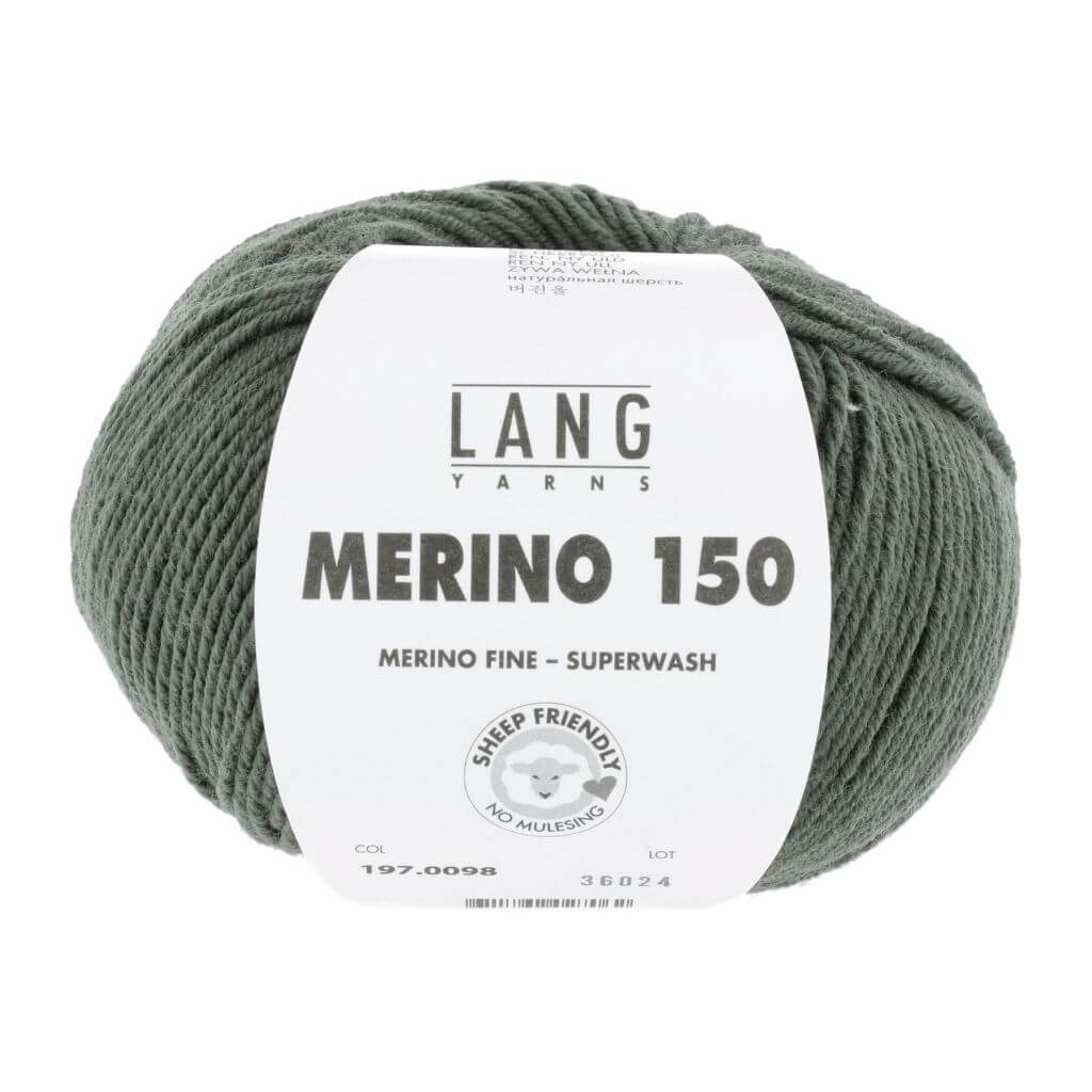 Lang Yarns Olive Lang Yarns Merino 150 Lieblingsgarn