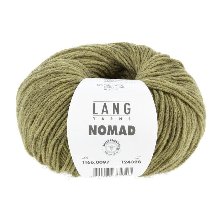Lang Yarns 097 - Olive Lang Yarns Nomad - 25g Lieblingsgarn