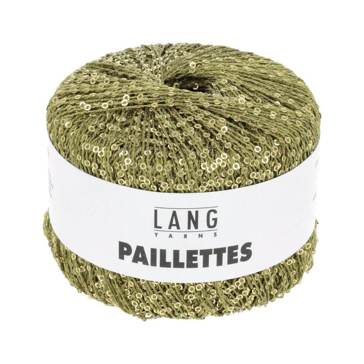 Lang Yarns Kiwi/Gold Lang Yarns Paillettes Lieblingsgarn