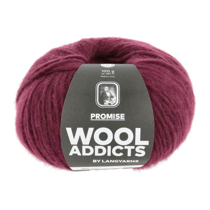 Lang Yarns 062 - Wine Lang Yarns Promise Lieblingsgarn
