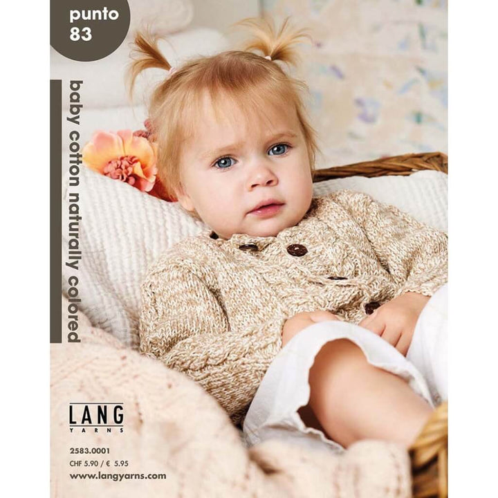Lang Yarns Lang Yarns Punto 83 Baby Cotton Naturally Lieblingsgarn