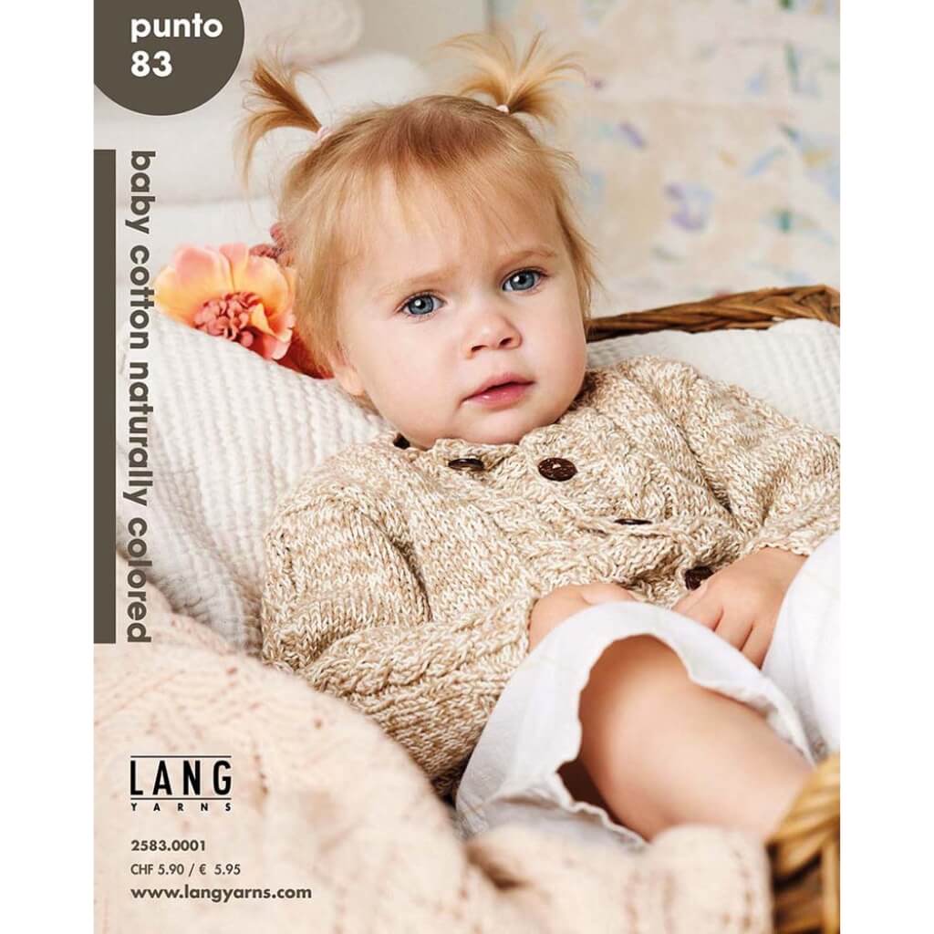 Lang Yarns Lang Yarns Punto 83 Baby Cotton Naturally Lieblingsgarn
