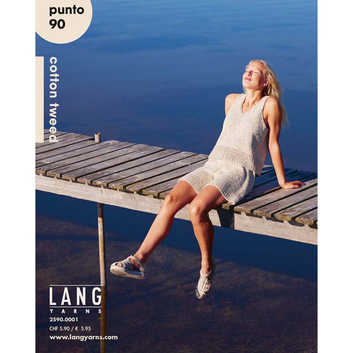 Lang Yarns Lang Yarns Punto 90 Cotton Tweed Lieblingsgarn