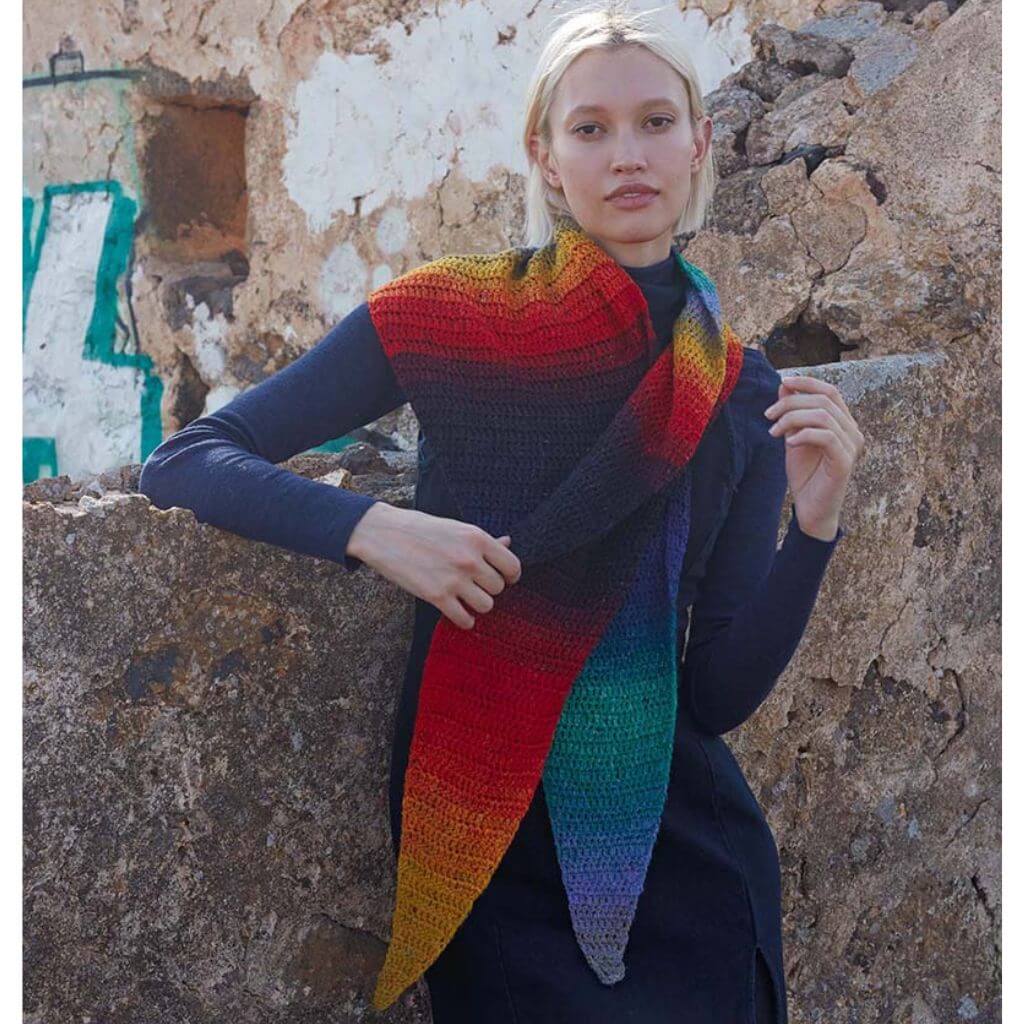 Lang Yarns Schal Triangular Shawl Häkelanleitung - Lang Yarns (Heft) Lieblingsgarn