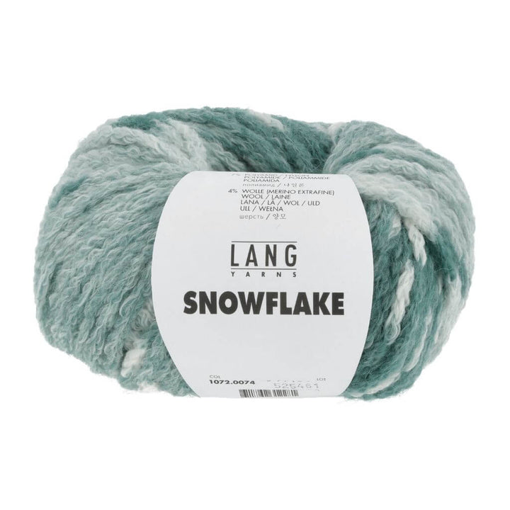 Lang Yarns atlantik Lang Yarns Snowflake inkl. 1 Anleitungsheft Lieblingsgarn