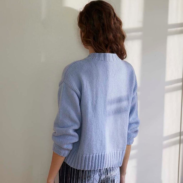 Lang Yarns Damen Cardigan Novalee Strickanleitung - Lang Yarns (PDF) Lieblingsgarn