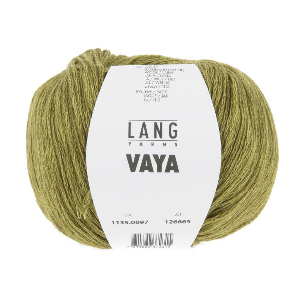 Lang Yarns 097 - Olive Hell Lang Yarns Vaya Lieblingsgarn