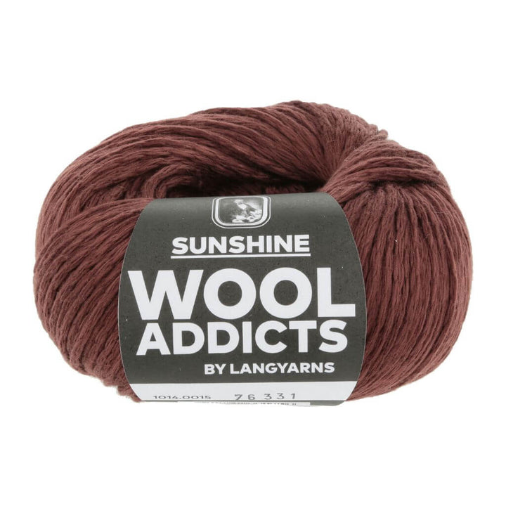 Lang Yarns 15 - Chocolate Lang Yarns Wooladdicts Sunshine Lieblingsgarn