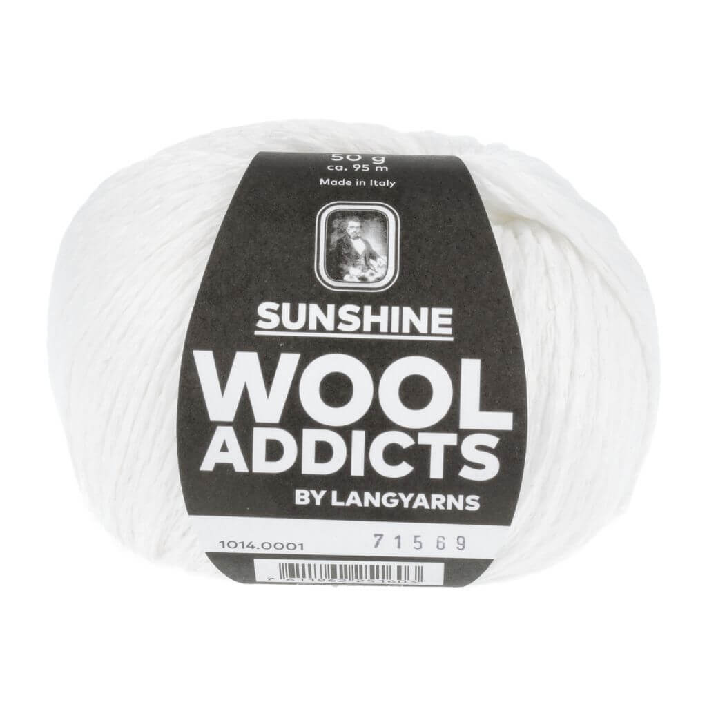 Lang Yarns Weiss Lang Yarns Wooladdicts Sunshine Lieblingsgarn