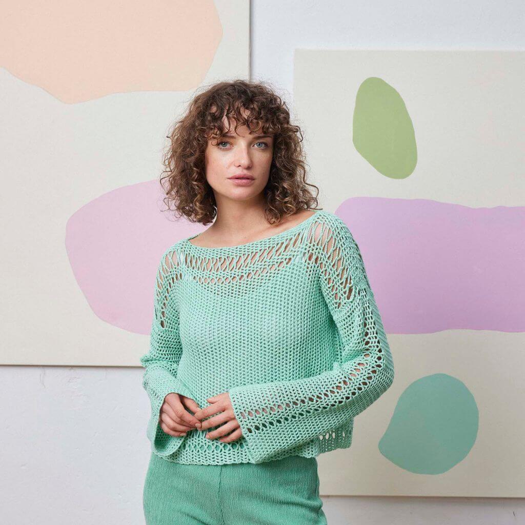 Lang Yarns Pattern Pullover Alize Häkelanleitung - Lang Yarns (Heft) Lieblingsgarn