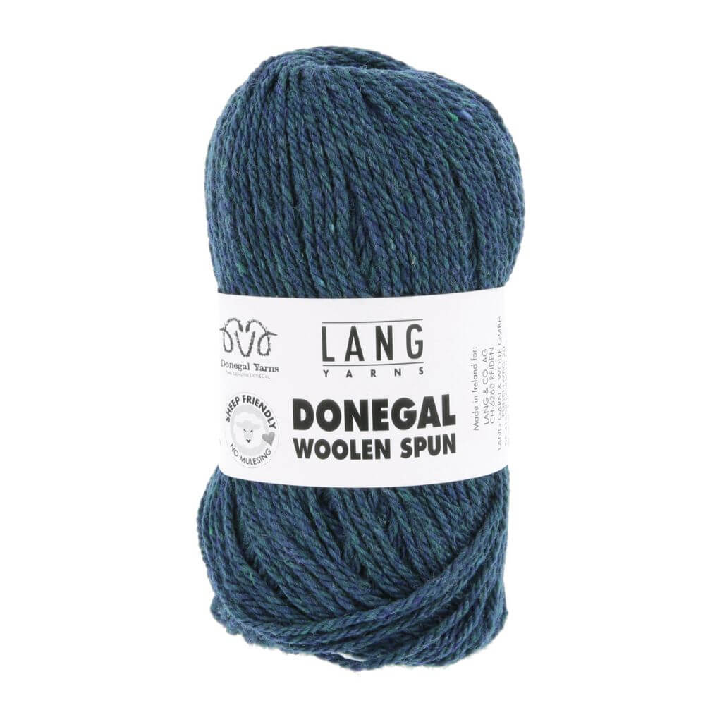 Lang Yarns 188 - Petrol Lang Yarns Donegal Woolen Spun Lieblingsgarn