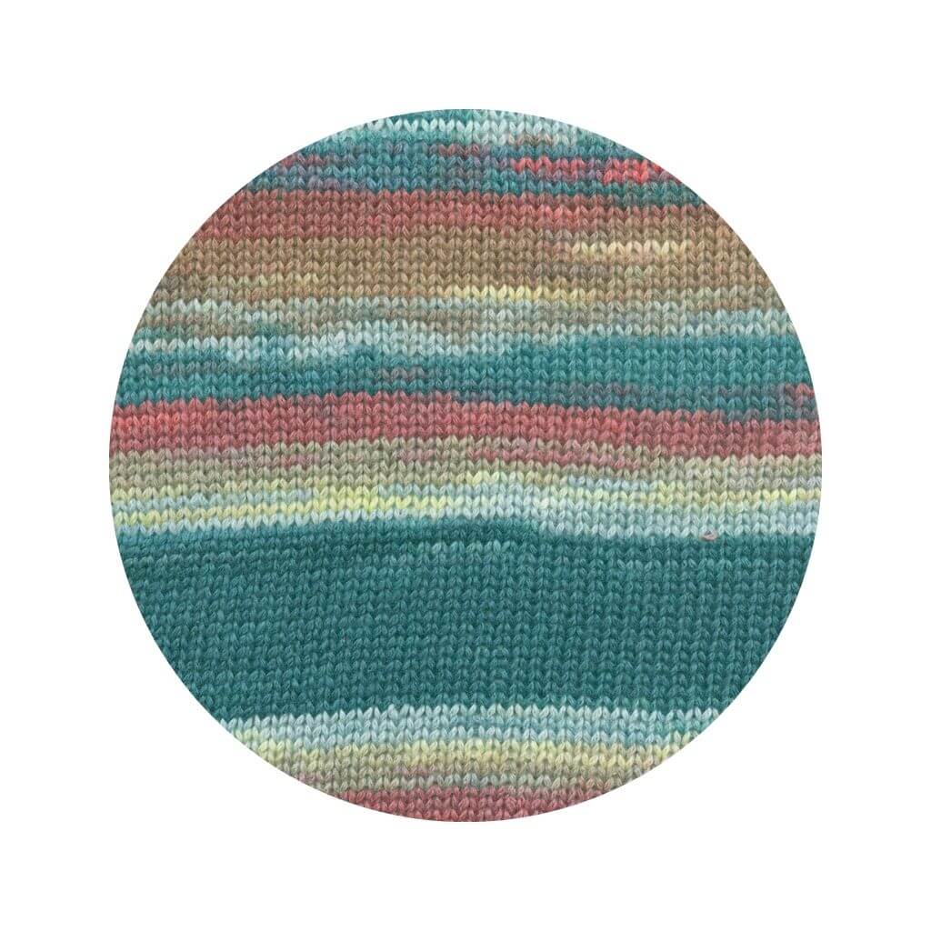 Lang Yarns 001 - Petrol/Beere/Hellblau/Hellgrün Lang Yarns Eternity Lieblingsgarn