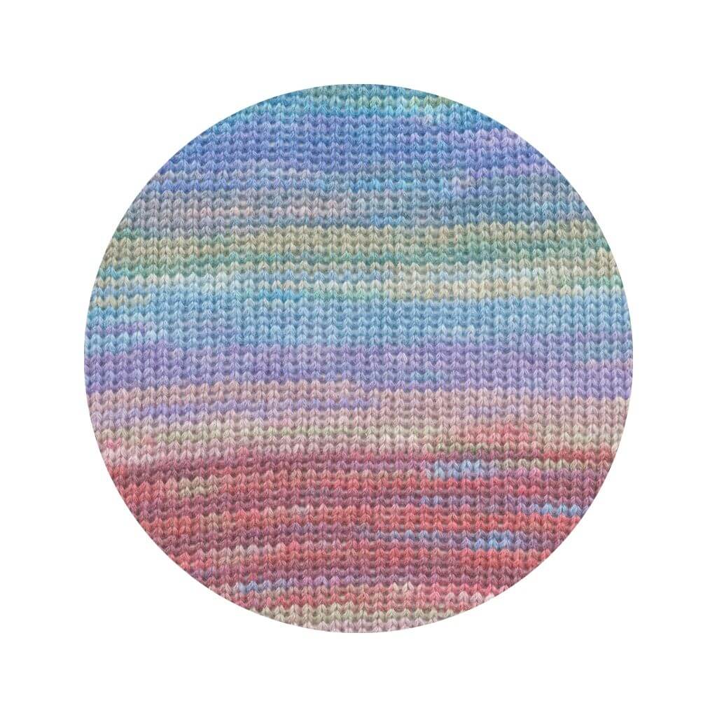 Lang Yarns 004 - Periwinkel/Blau/Beere/Olive Lang Yarns Eternity Lieblingsgarn