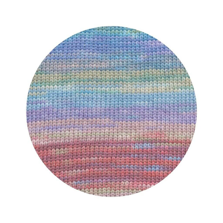 Lang Yarns 004 - Periwinkel/Blau/Beere/Olive Lang Yarns Eternity Lieblingsgarn