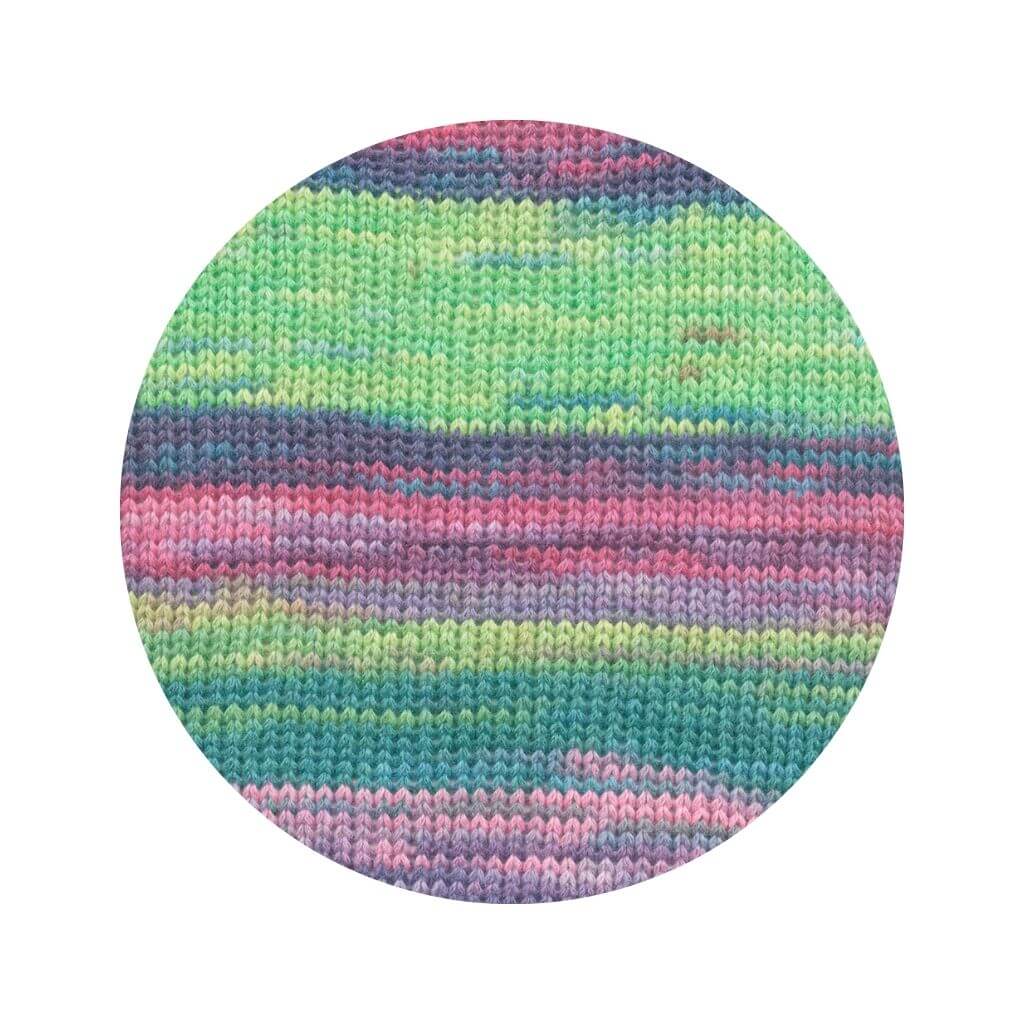 Lang Yarns 006 - Violett/Pink/Lime/Smaragd Lang Yarns Eternity Lieblingsgarn