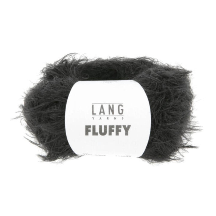 Lang Yarns 004 - Schwarz Lang Yarns Fluffy Lieblingsgarn