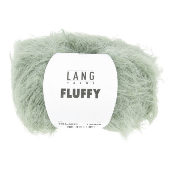 Lang Yarns 091 - Pastellgrün Lang Yarns Fluffy Lieblingsgarn