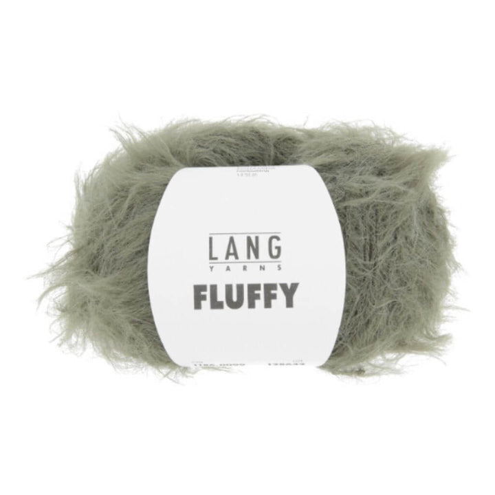 Lang Yarns 099 - Krokodilgrün Lang Yarns Fluffy Lieblingsgarn