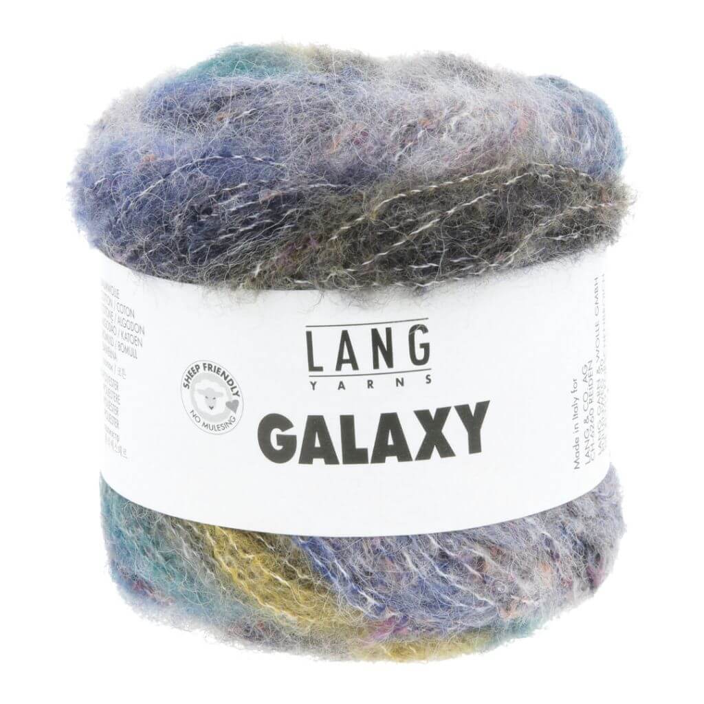 Lang Yarns 004 - Grau/Blau/Gelb Lang Yarns Galaxy Lieblingsgarn