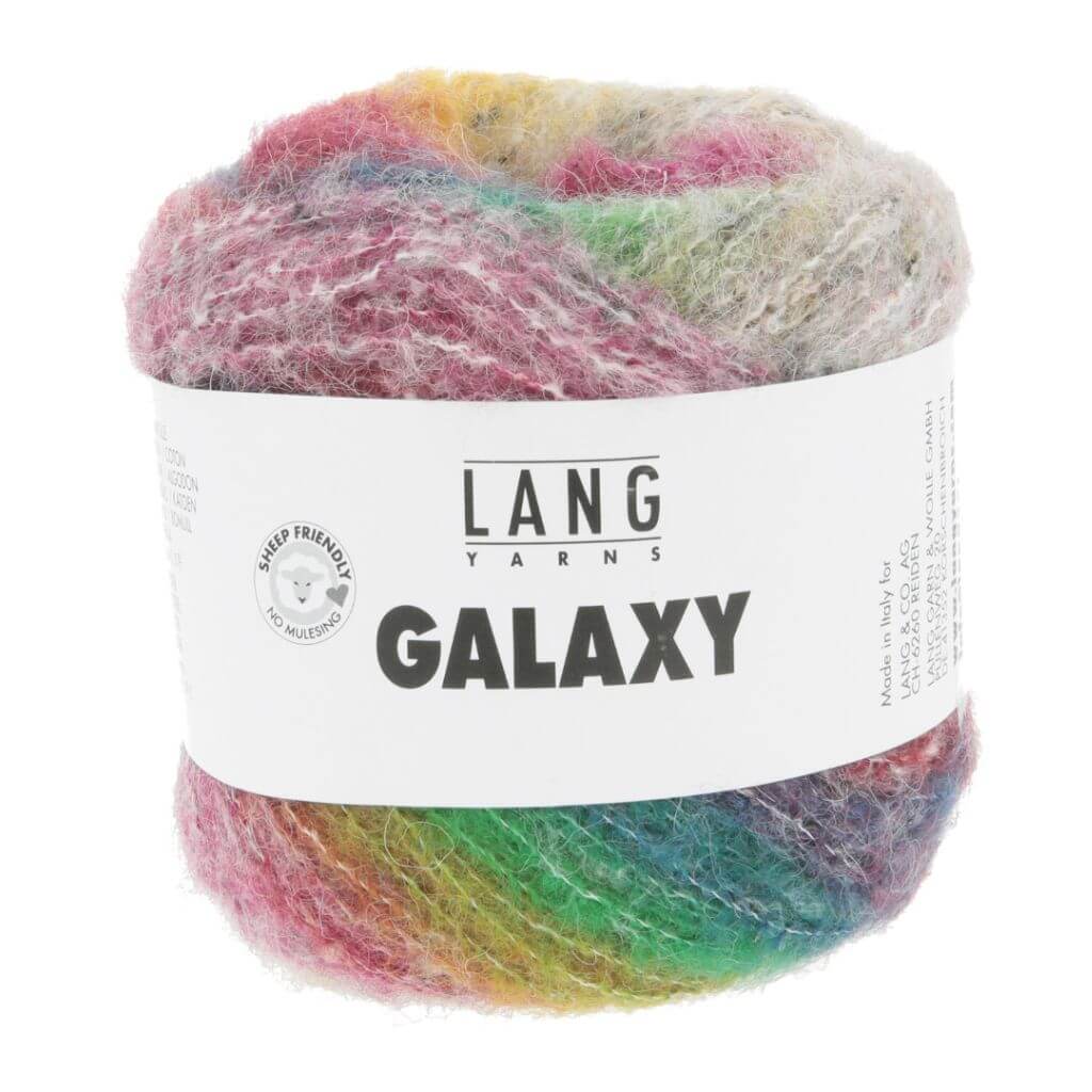 Lang Yarns 005 - Pink/Orange/Green Lang Yarns Galaxy Lieblingsgarn