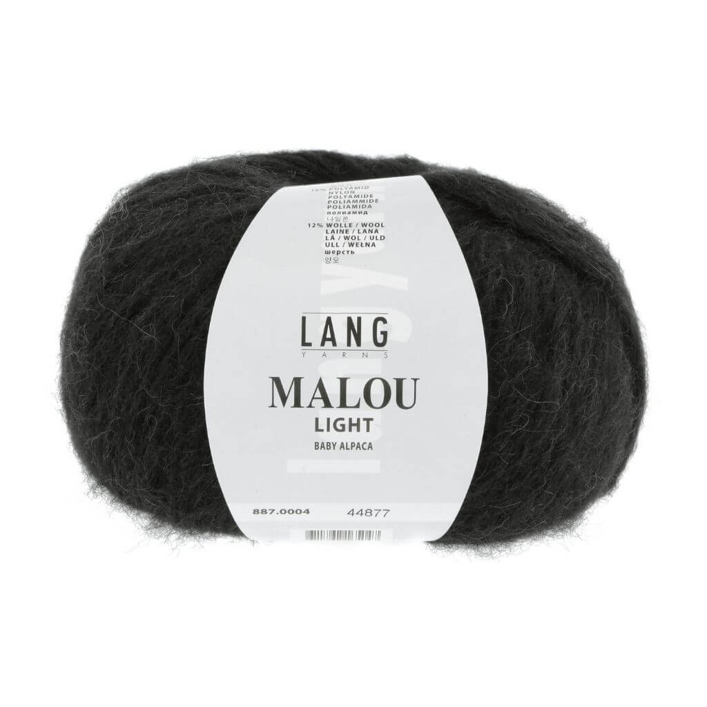 Lang Yarns Schwarz Lang Yarns Malou Light Lieblingsgarn