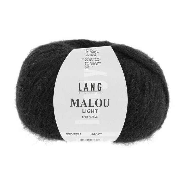 Lang Yarns Schwarz Lang Yarns Malou Light Lieblingsgarn