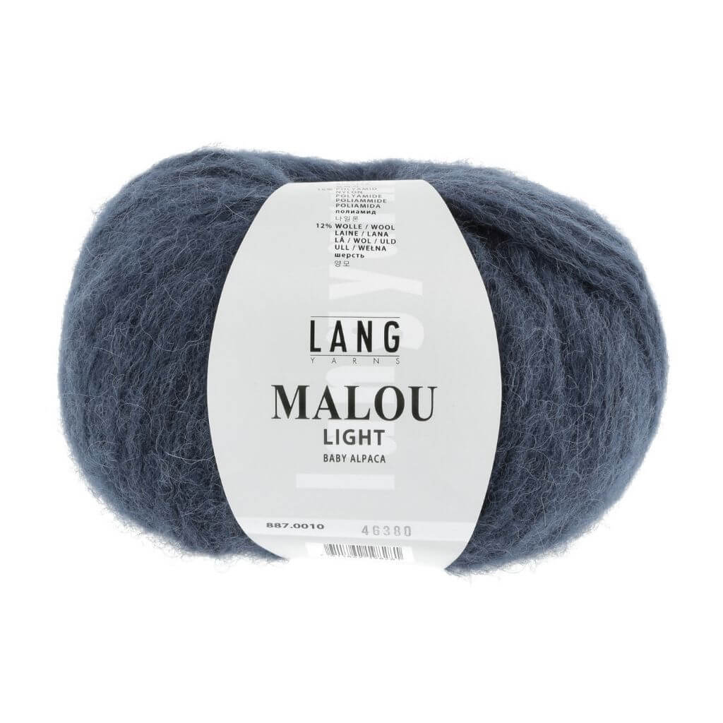 Lang Yarns Stahlblau Lang Yarns Malou Light Lieblingsgarn