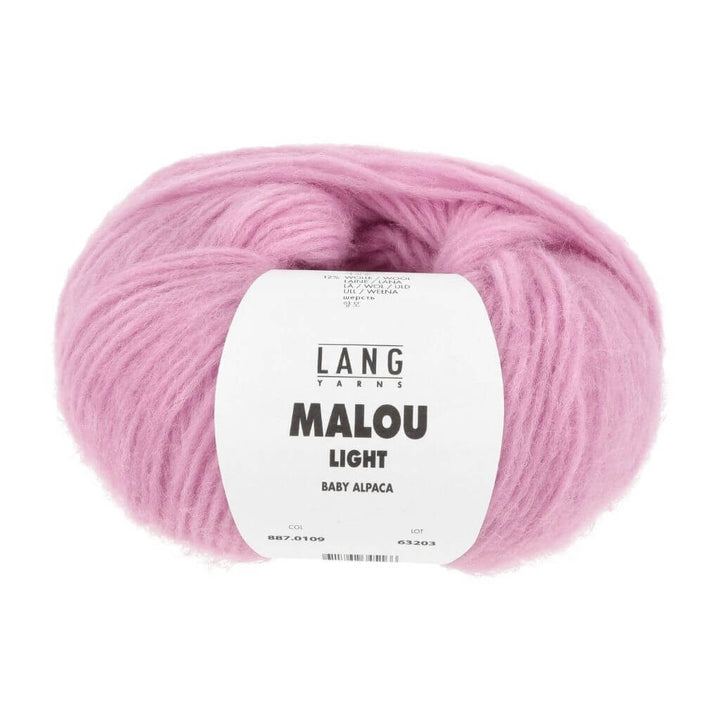 Lang Yarns 109 - Rosa Lang Yarns Malou Light Lieblingsgarn