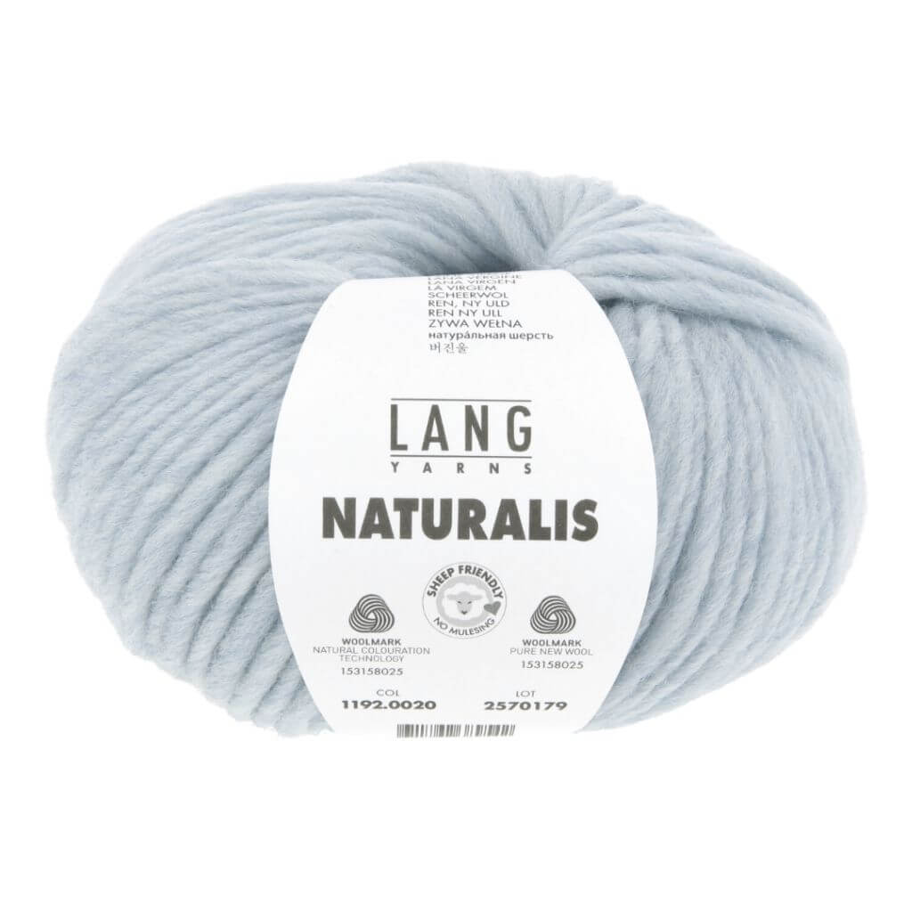 Lang Yarns 020 - Baby Blau Lang Yarns Naturalis Lieblingsgarn
