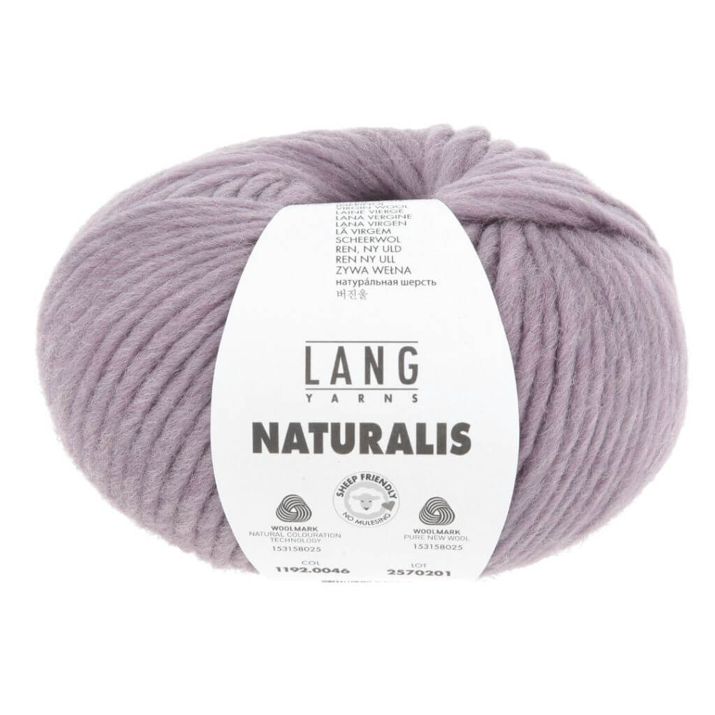 Lang Yarns 046 - Lavendel Lang Yarns Naturalis Lieblingsgarn