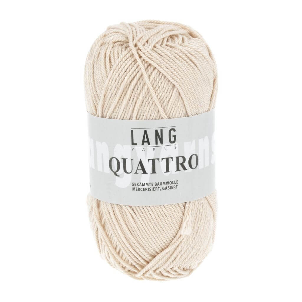 Lang Yarns 2 - Creme Lang Yarns Quattro Lieblingsgarn