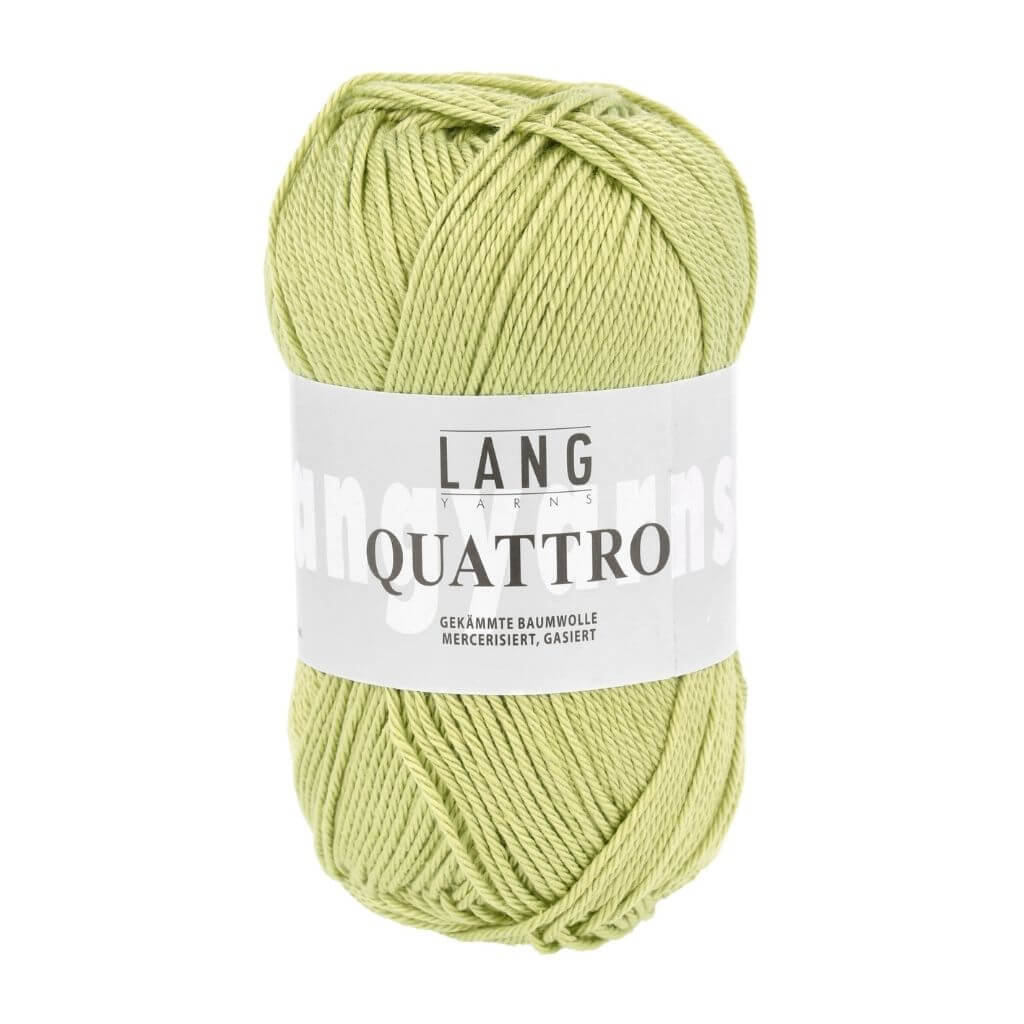 Lang Yarns 16 - Hellgrün Lang Yarns Quattro Lieblingsgarn