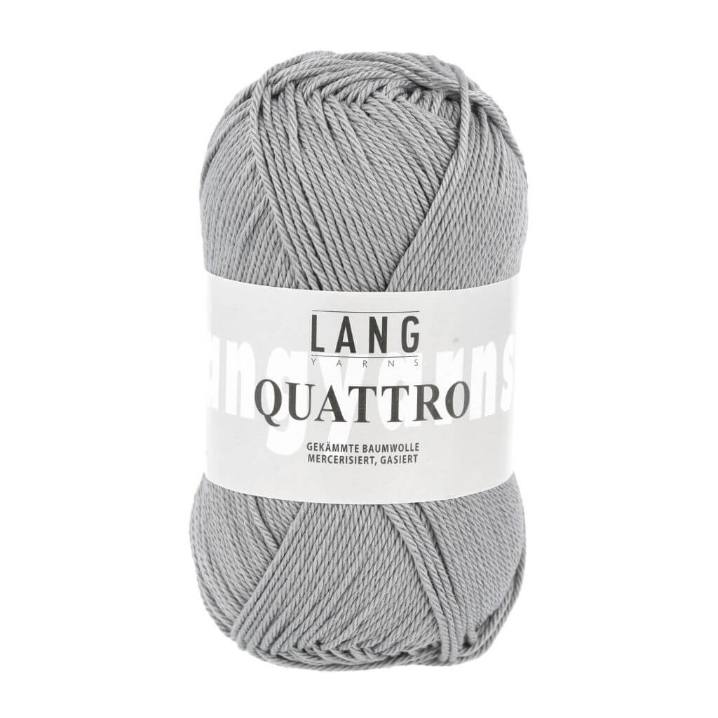 Lang Yarns 23 - Silber Lang Yarns Quattro Lieblingsgarn