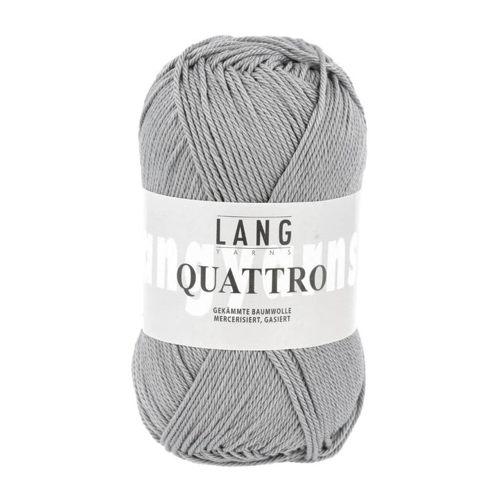 Lang Yarns 23 - Silber Lang Yarns Quattro Lieblingsgarn