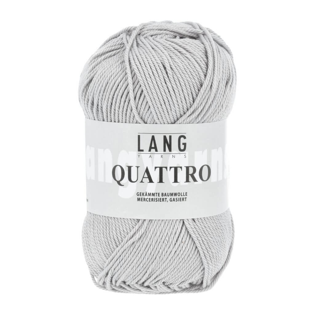 Lang Yarns 24 - Grau Lang Yarns Quattro Lieblingsgarn
