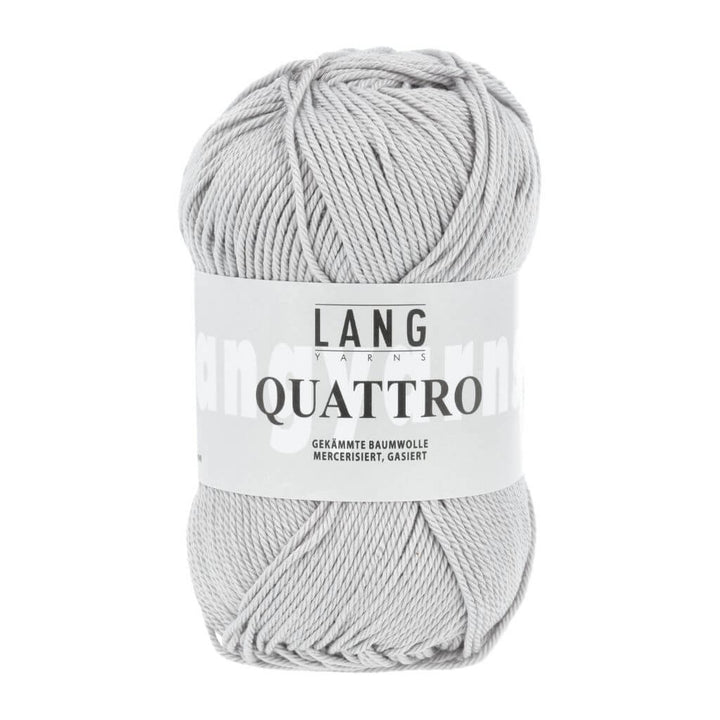 Lang Yarns 24 - Grau Lang Yarns Quattro Lieblingsgarn