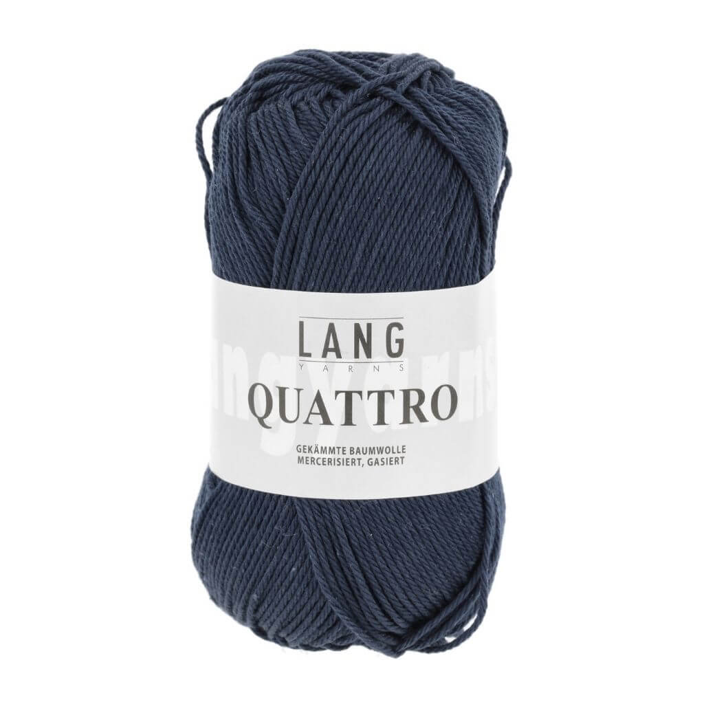 Lang Yarns 25 - Navy Lang Yarns Quattro Lieblingsgarn