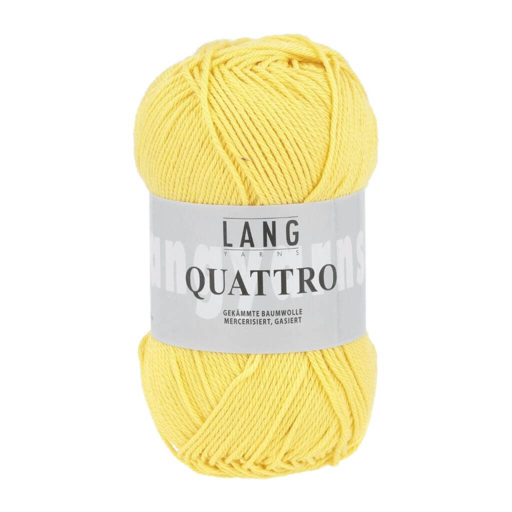 Lang Yarns 49 - Goldgelb Lang Yarns Quattro Lieblingsgarn