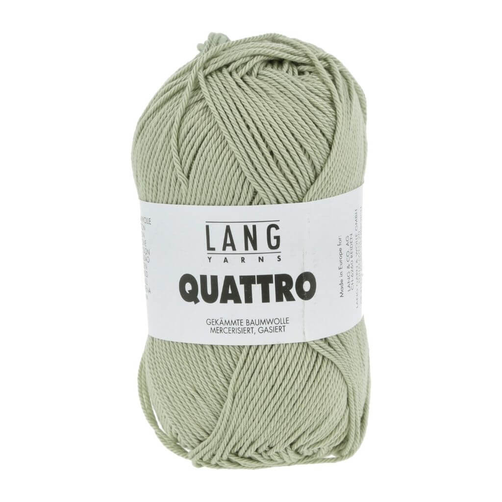 Lang Yarns 91 - pastellgrün Lang Yarns Quattro Lieblingsgarn